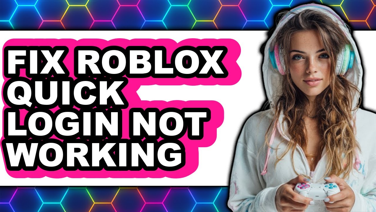 How to Fix Roblox Quick Login Not Working - YouTube