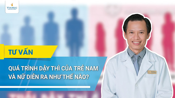 Dậy thì ở con trai như thế nào