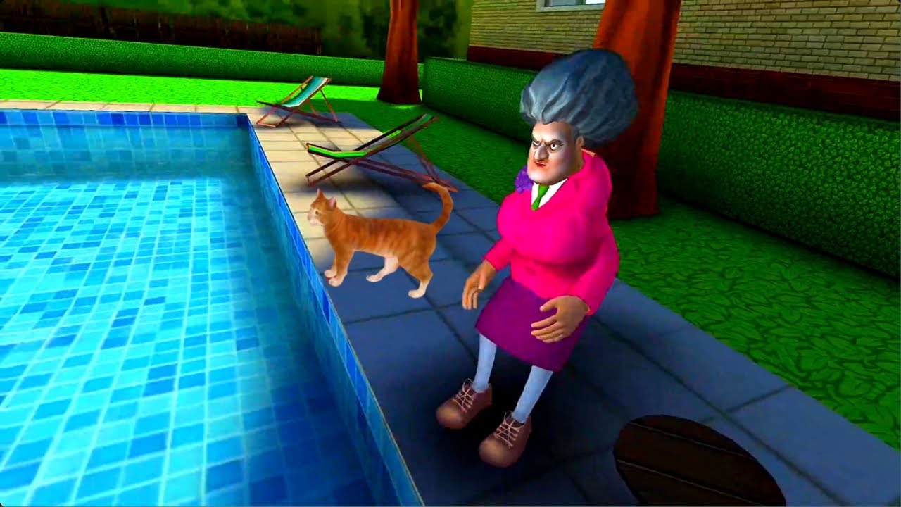 Scary Teacher 3D: Миссия «Освободи кота» — краткое прохождение