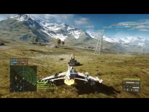 Battlefield 4 Sneaking up on the AA with the attack jet. 😉
