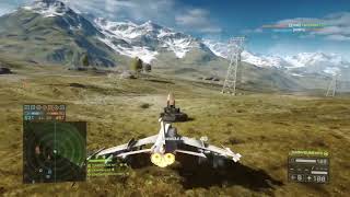 Battlefield 4 Sneaking up on the AA with the attack jet. 😉