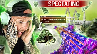 SPECTATING SOMEONE WITH INFINITE MONEY IN WARZONE