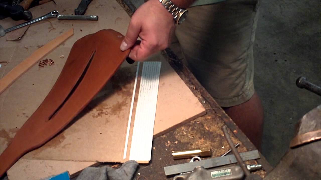 High Wheel Penny Farthing Antique Bicycle Saddle Making Part 2.MOV YouTube