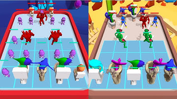 Merge Master: Monster Run 3D #mergemonster  #viral #trending #grimace #merge #mergeandroidbattle