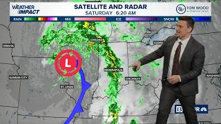 Timing on-and-off rain and thunderstorms today across Indiana | Saturday A.M. Update
