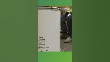 Finishing Touches on an Order of Fibre Drums (click on the related video to learn more)