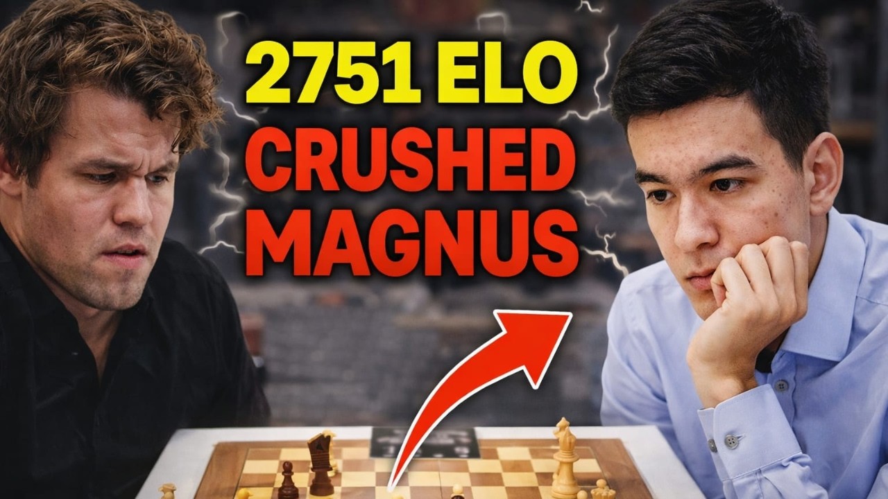 Nodirbek Abdusattorov – The 2751 Elo Player Who Finally Crushed Magnus Carlsen