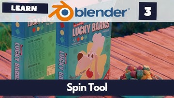 Learn Blender 3 - Spin Tool