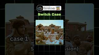 Switch Case Explained 😂 | Switch case tamil #coding #shorts #java #javatutorial#election#engineering