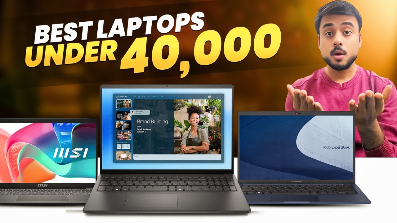 13th Gen Laptops Under ₹40,000 | 2025's Pick: Best Laptop Under 40000 & Top 5 Laptops Under 40000
