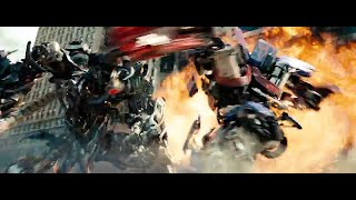 Transformer : Dark Of The Moon(2011) - Optimus Prime kill Shockwave