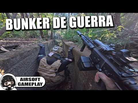 We infiltrated a war bunker! 😱 ▬ Yio Airsoft Gameplay ▬ MTW Wolverine