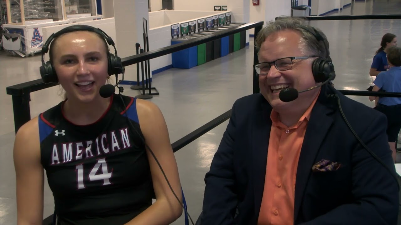 Volleyball Postgame With Elise Sterling: American vs. Army