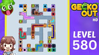 Gecko Out Level 580 Solution Walkthrough