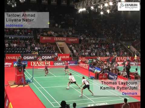 Thomas L-Kamilla R J (Denmark) VS Tantowi Ahmad-Liliyana N (Indonesia) Semifinal Ganda Campuran