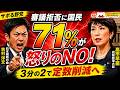 【衝撃】審議拒否に国民71%が「NO」の鉄槌!高市首相が仕掛ける“定数削減”の真剣勝負。野党のサボタージュを完全封鎖する「参院みなし否決」の全貌とは?