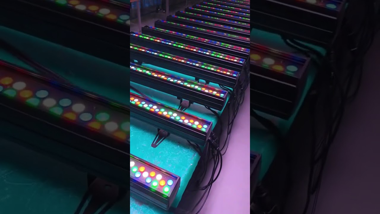 leds 72 RGBWW  par lights 