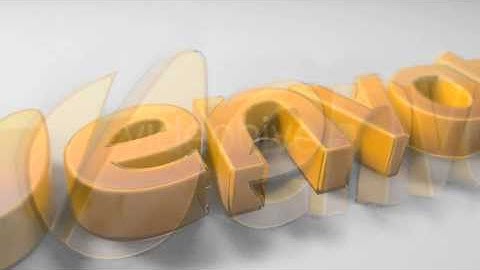 Glass Wrapped Logo | Cinema 4D Templates | Project Files