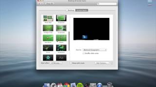 Desktop Background & Screen Saver Tutorial Mac OSX