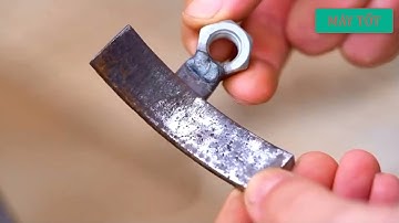 Hướng dẫn chế dụng cụ mở nắp lọ bị kẹt