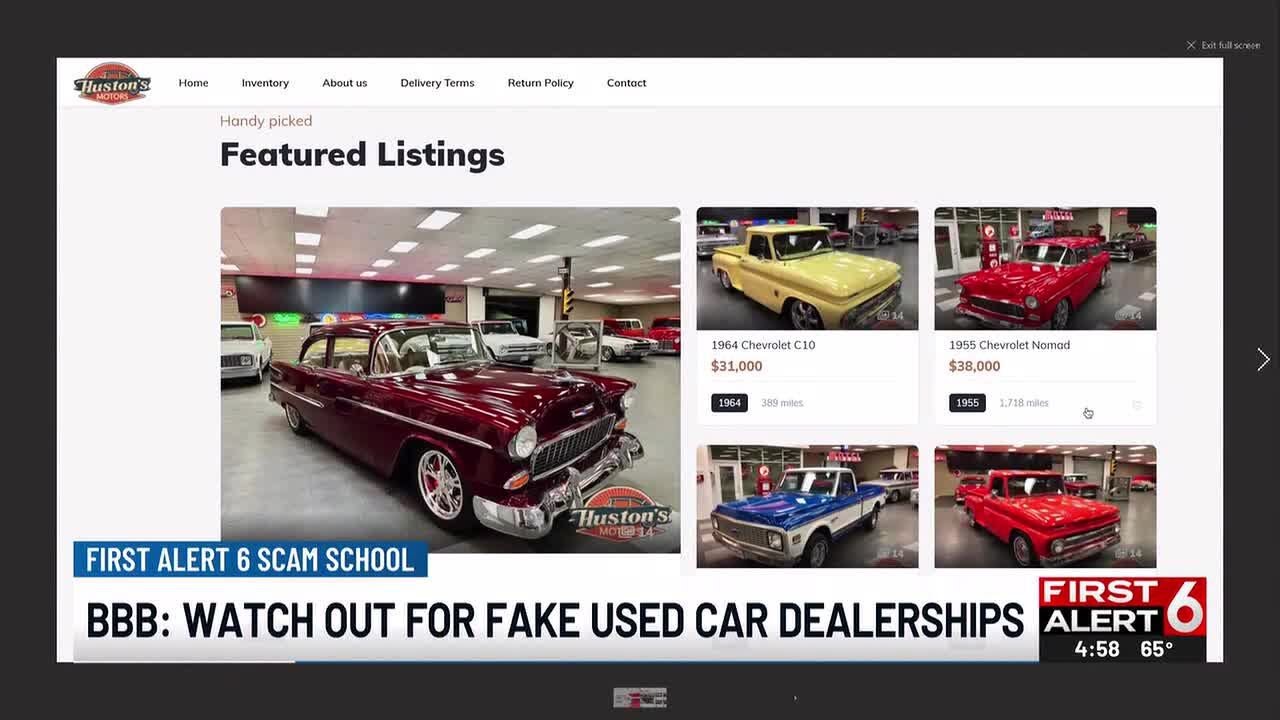 BBB: Watch out for fake used car dealership