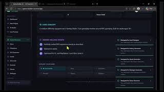Game Builder AI | IBM Skills Build Hackathon 