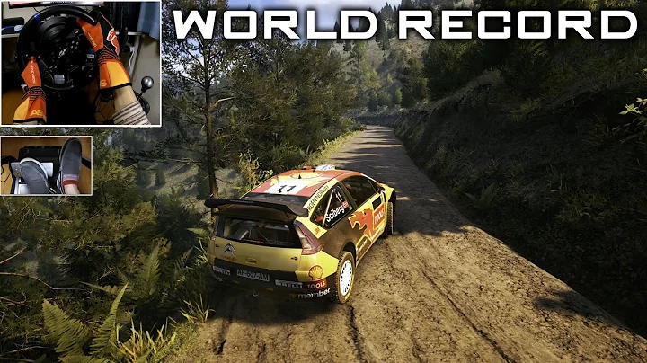 [World Record] Citron C4 WRC (Acropolis Rally) | EA Sports WRC | T300RS + TH8A