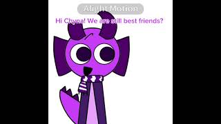 Chyna and dupy are still friends! 💜🤎