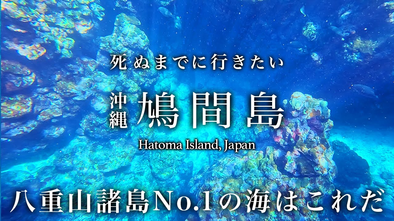 【本当は教えたくない】人口50人。沖縄・鳩間島ひとり旅 瑠璃色の鳩間ブルーが人生最高すぎた！おすすめ絶景スポット【八重山諸島・絶景・秘境・離島・旅行・観光】Hatoma Island, Japan