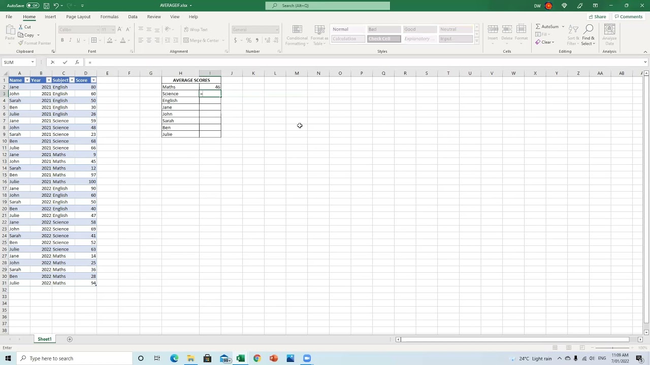 sinhala-microsoft-excel-averageif-formula