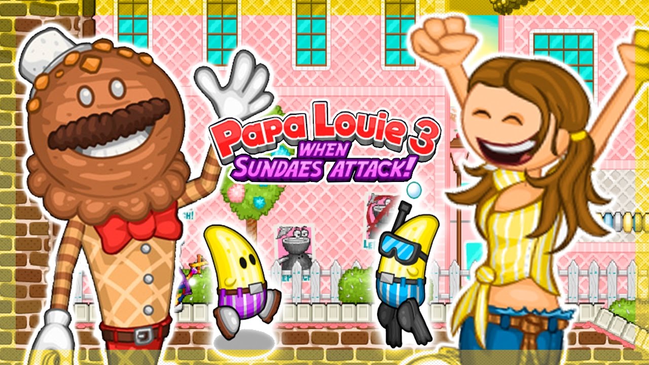 O ATAQUE DOS SUNDAES - Papa Louie 3 