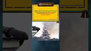 Paviliun Wenchang terbakar #shorts