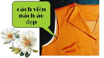 Cách viền nẹp đơn giản ,dễ hiểu ,kiểu  viền này rất thông dụng .|  Color   fashion.