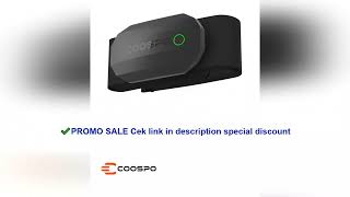 Coospo H808S Heart Rate Sensor Dual Mode Ant Bluetooth With Chest Strap Cycling Computer For Wahoo G