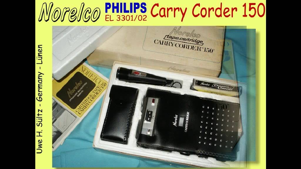Norelco Telefunken Philips Mercury Compact Cassetten Recorder EL 3300 - Uwe H. Sültz - Germany