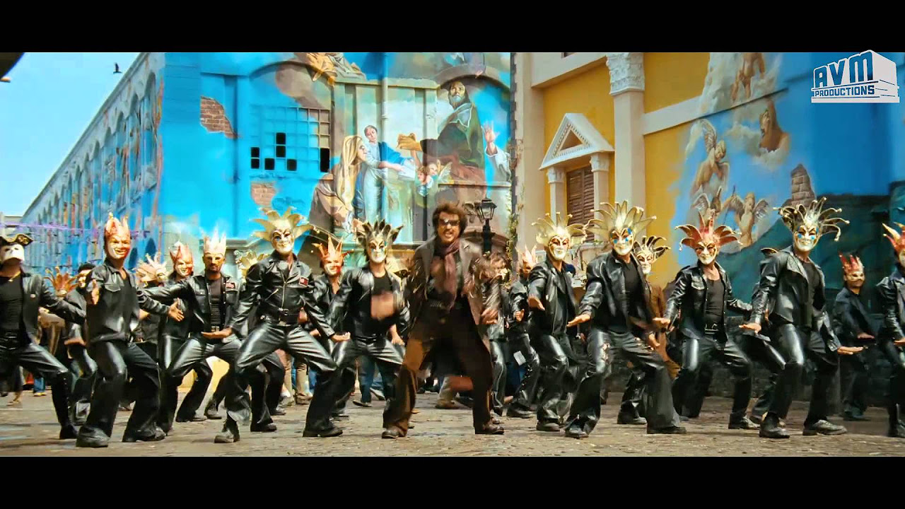 Adhiradee Song   Sivaji the boss HD