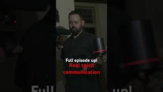 Real spirit communication! Full episode on our YouTube! #friends #ghosthunting