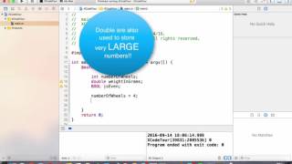 Objective-C 3 PrimitveVars