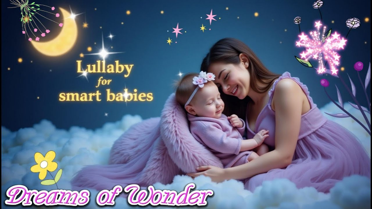 🌟 2 Hours Best Lullabies for Newborn Sleep & Brain Boosting – Dreams of Wonder   With Lyrics