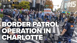 Border Patrol operation in Charlotte, NC