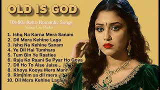 Old is Gold Retro Romantic Songs 🖤 | 60s 70s 80s Classic Hindi Songs | Vintage Black \u0026 White Love