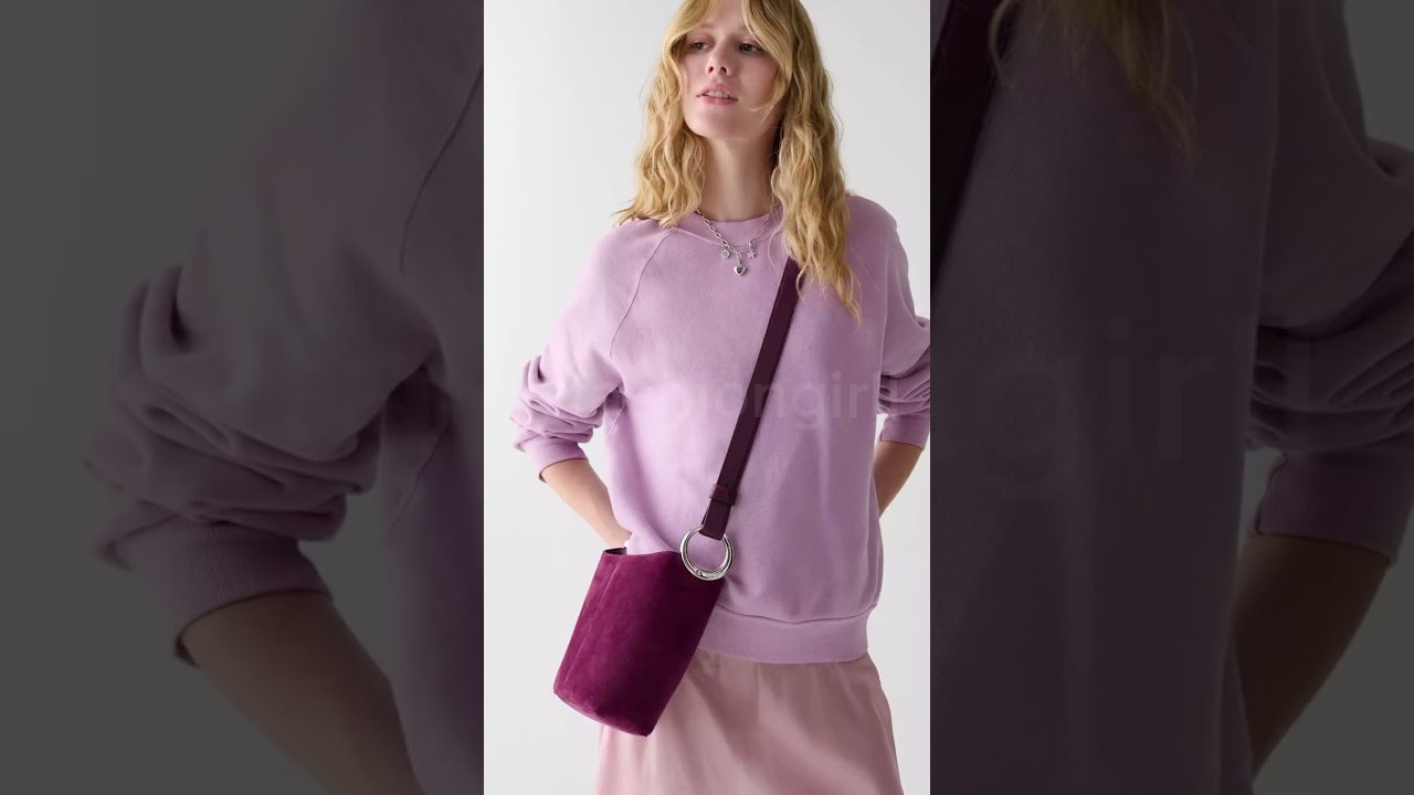 Мини-сумка-ведро Kate Spade Halo с заклепками. Нью-Йорк.