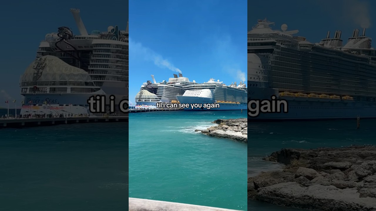 mentally still here 😭 dw, the next cruise is booked ;) 