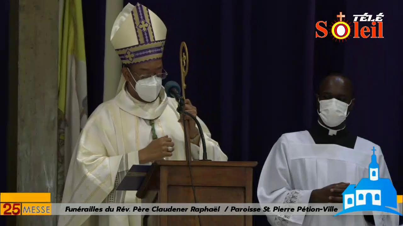 Funérailles du Rév. Père Claudener Raphaël