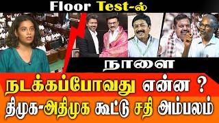 தமிழக சட்டசபையில் நாளை TVK பலப்பரிட்சை! DMK - AIADMK ரகசிய கூட்டணி? Felix Gerald & Elizabeth அதிரடி!