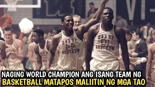 NAGING KAMPYON  ANG ISANG TEAM SA BASKETBALL NA MINALIIT DAHIL SA KANILANG KULAY NA ITIM