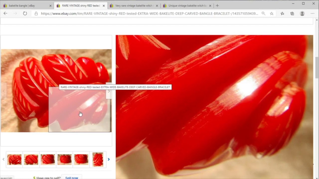 Price Check - Bakelite Bangles Carved Costume Jewelry from the 1930s and 1970s Garage Sale Guide