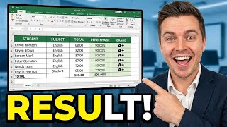 Excel में Grade Formula सीखें | Student के Marks से Grade निकालें आसानी से