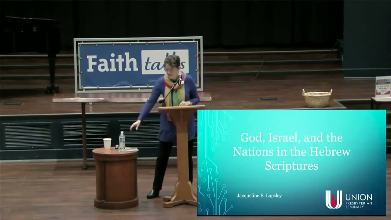 Covenant Presbyterian Sunday School - Dr. Jacqueline Lapsley