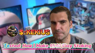 🔥 24 Hours With KEKIUS Staking: $580 Earned &amp; a 930%+ Yield Opportunity